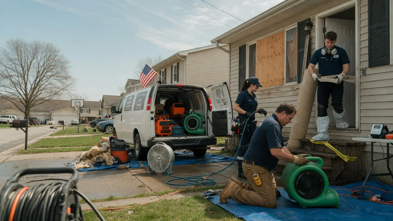 Water Damage Restoration in Bowersville, OH near me